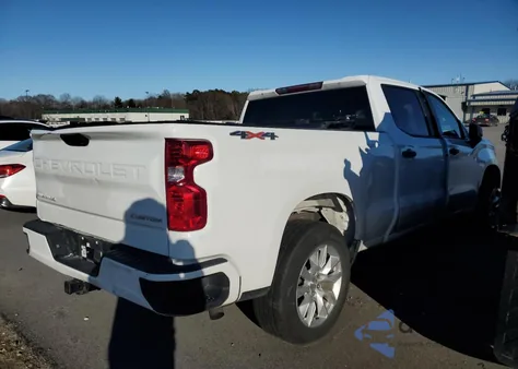 2022 Chevrolet Silverado 1500 4Wd Standard Bed Custom from USA, damaged, VIN 1GCPDBEK1NZ505511